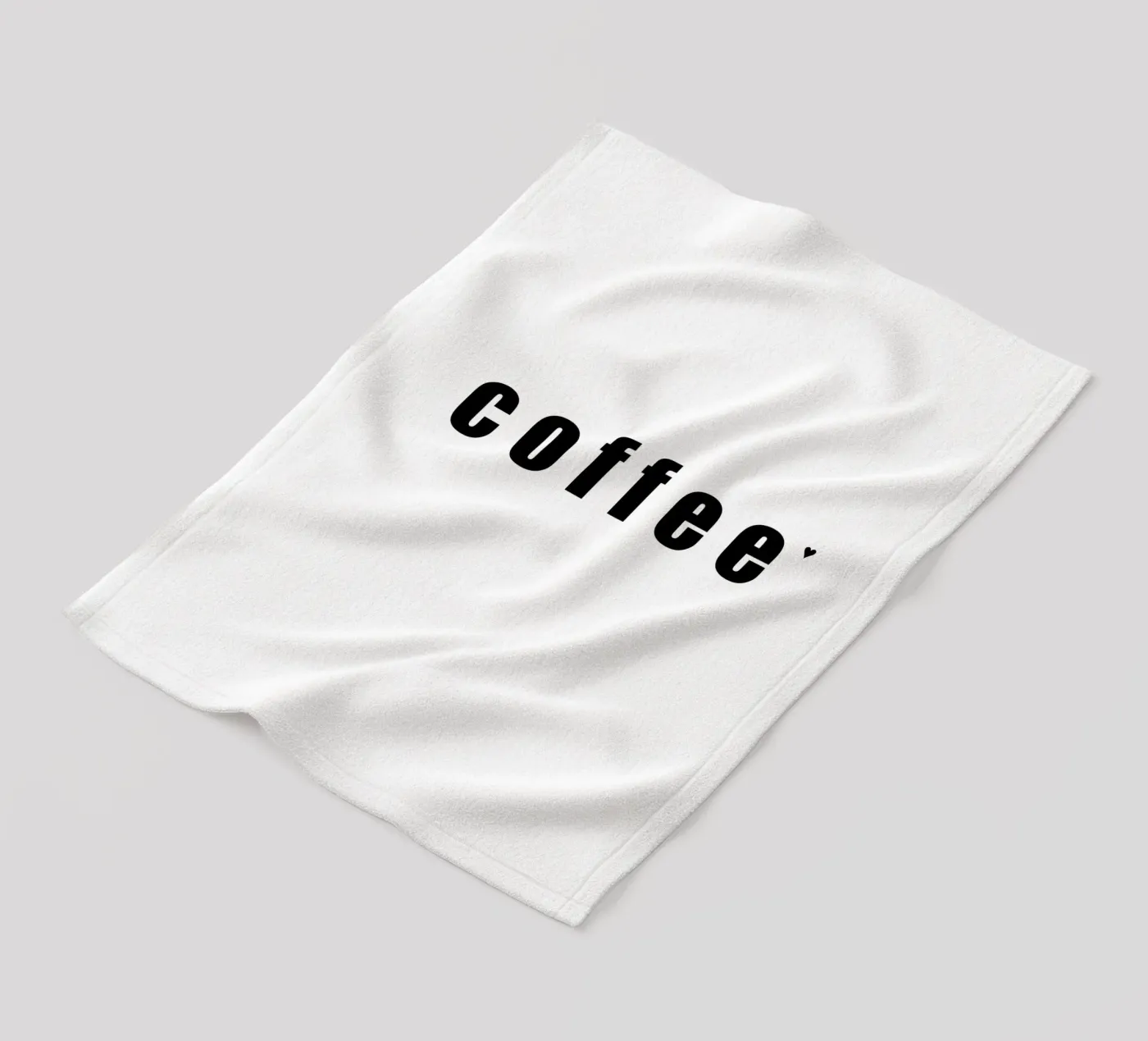 Coffee Fleecedecke von typolover