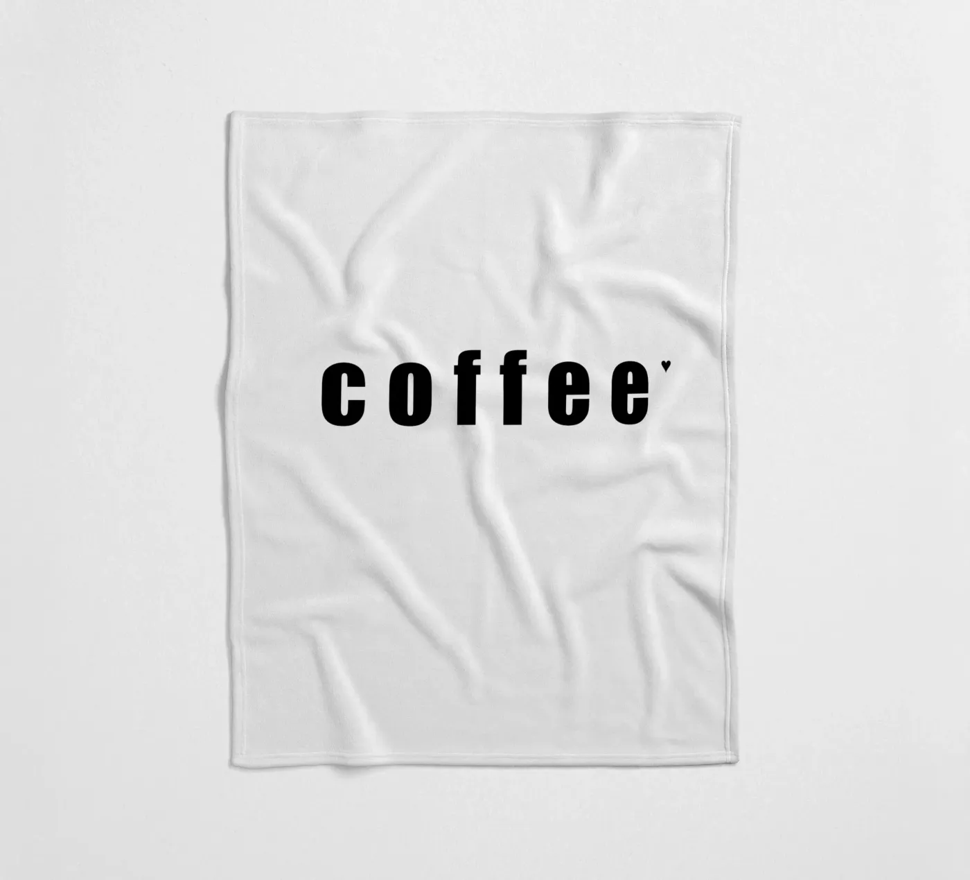 Coffee Fleecedecke von typolover
