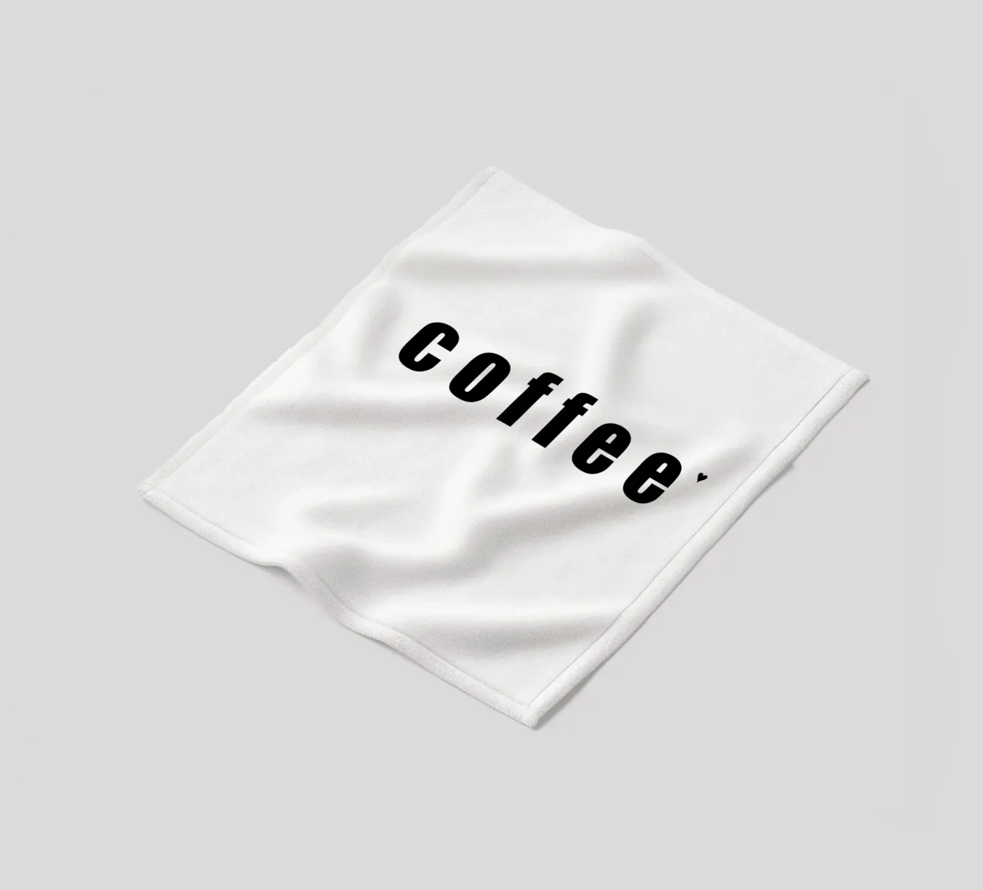 Coffee Fleecedecke von typolover