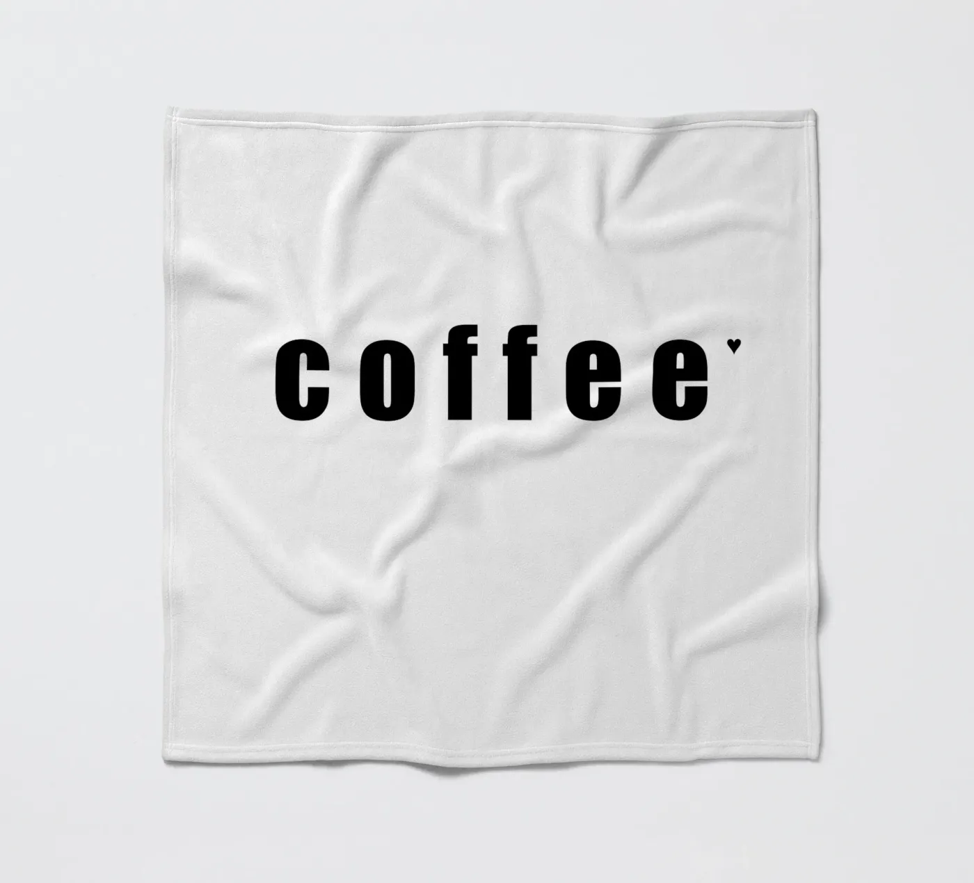 Coffee Fleecedecke von typolover