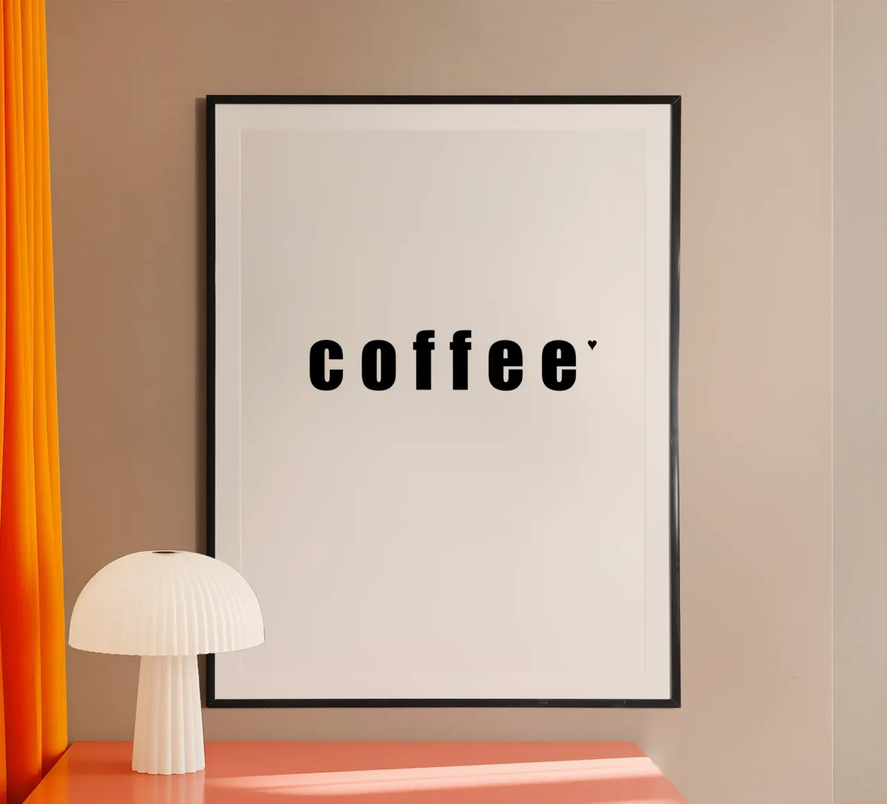 Coffee poster van typolover