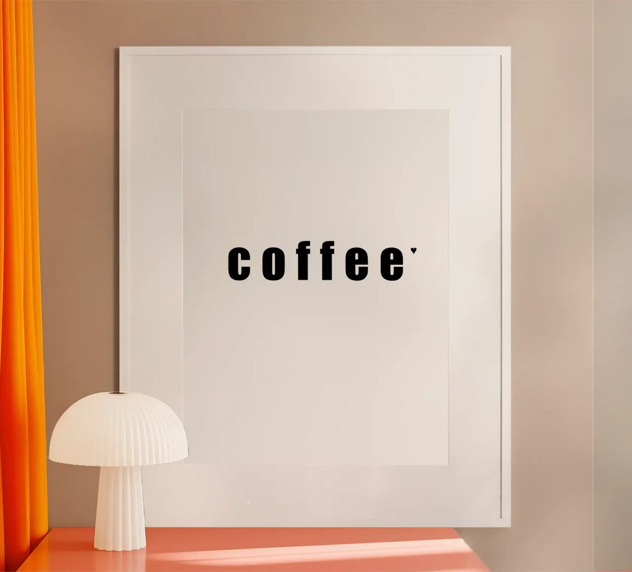 Coffee poster van typolover