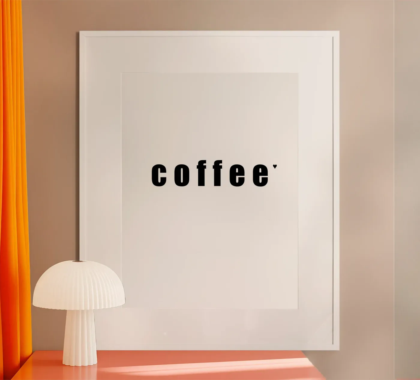 Coffee poster by typolover