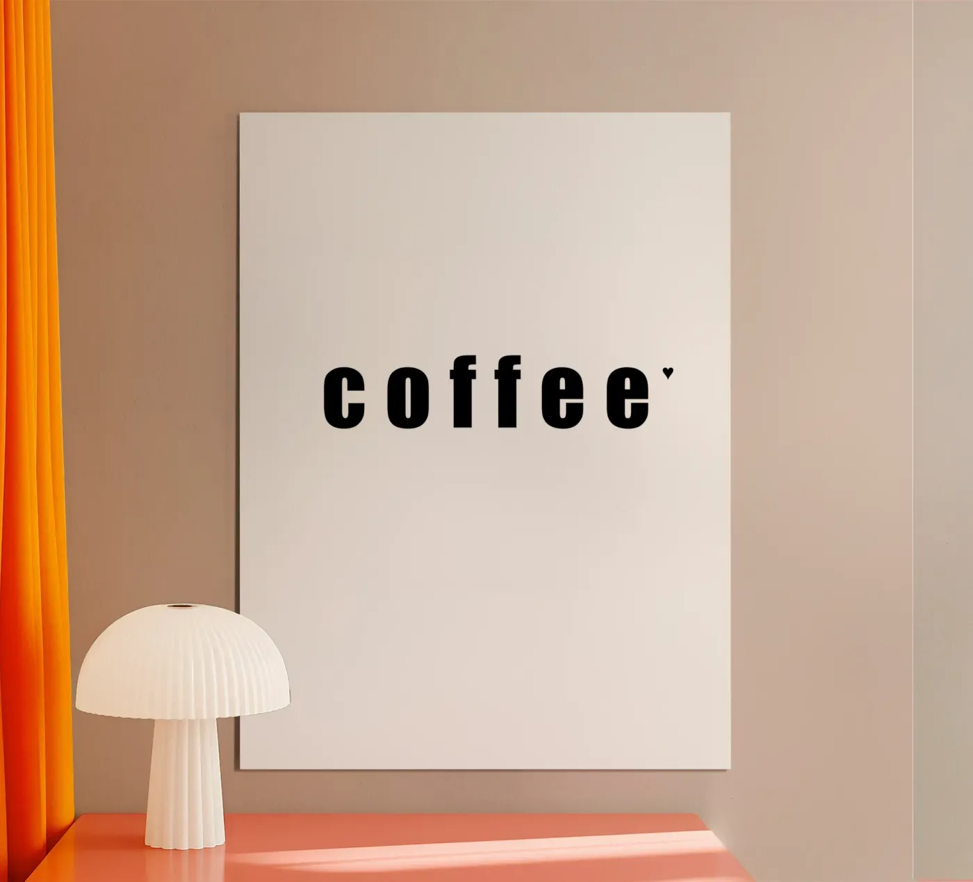 Coffee poster by typolover