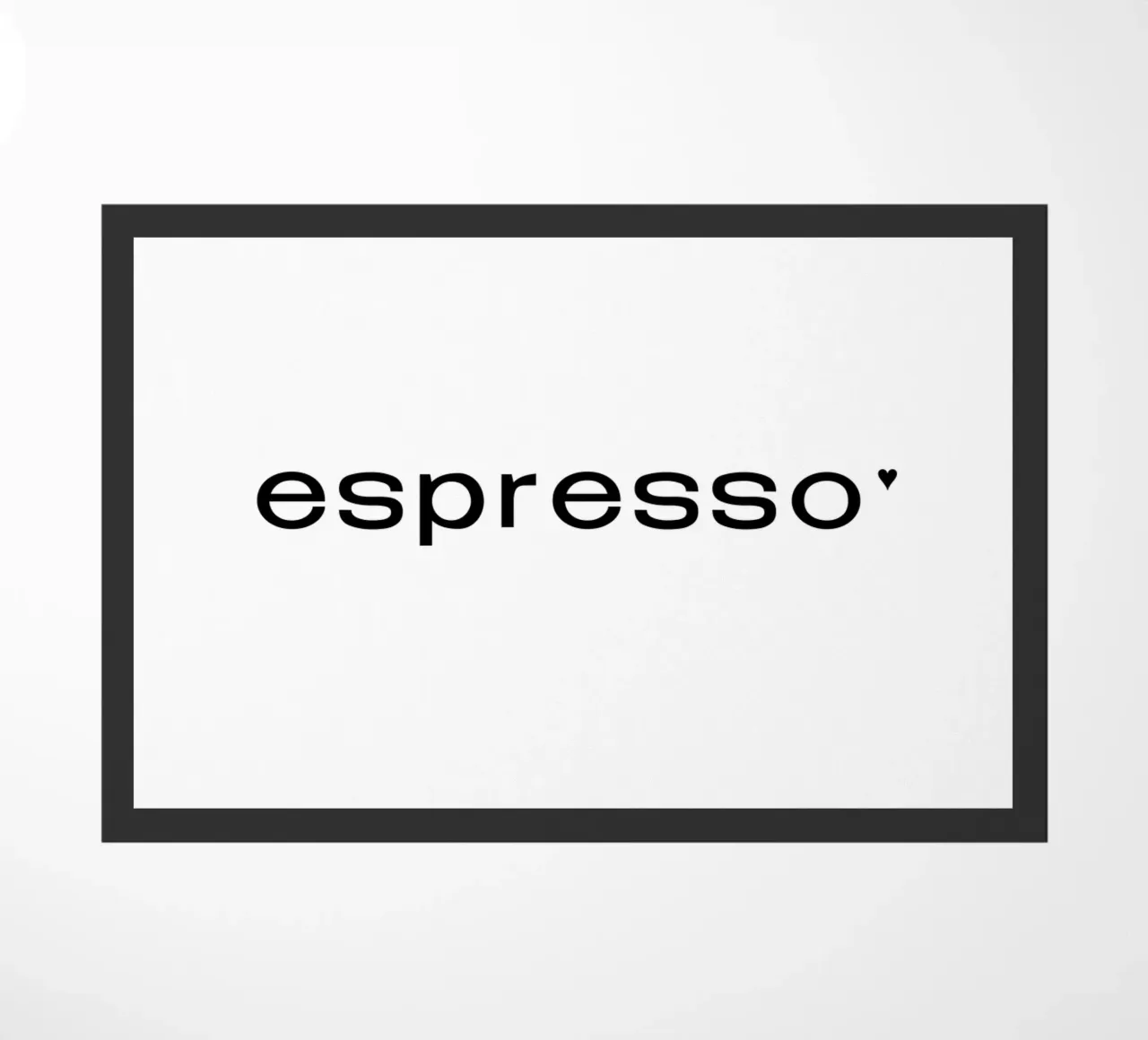 Espresso zerbino da typolover