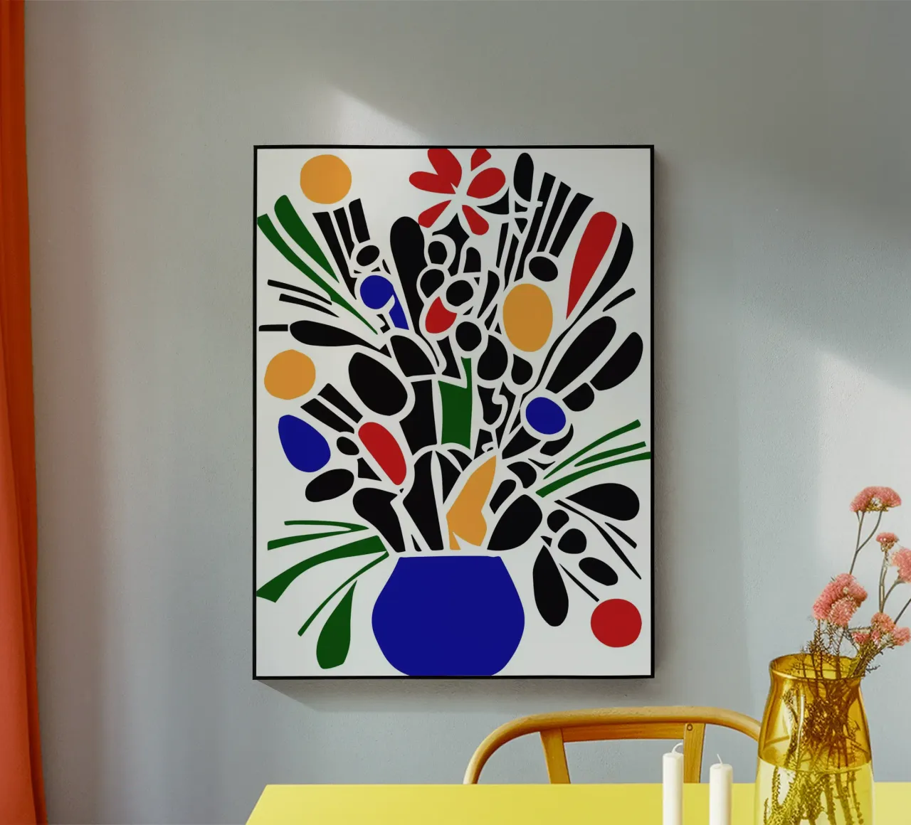 Flowers plexiglass da Artsy Bessy