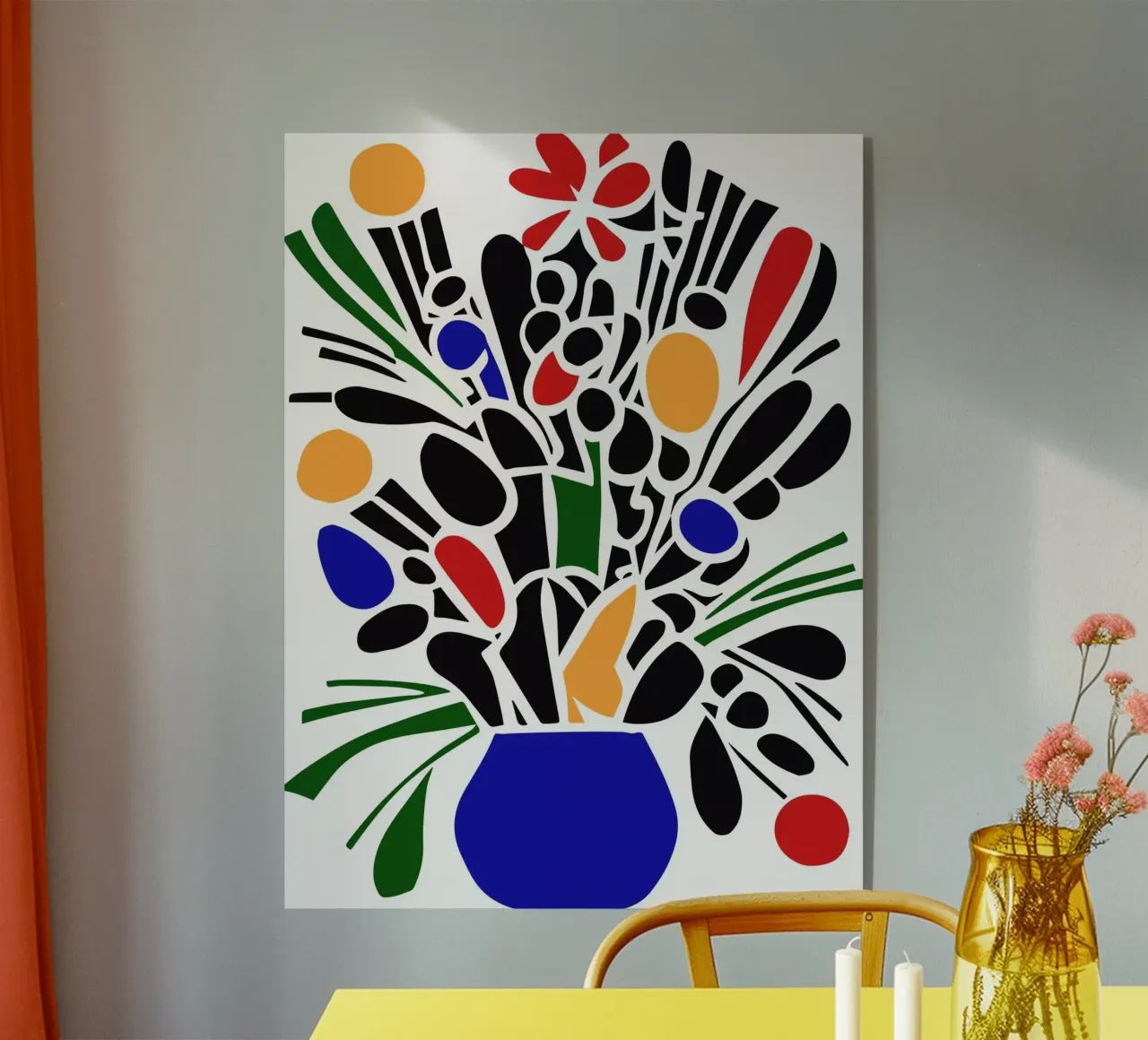 Flowers plexiglass da Artsy Bessy