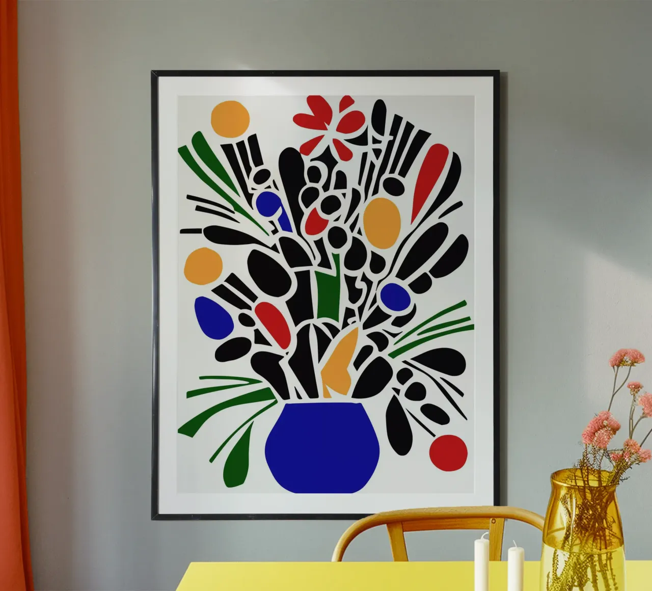 Flowers poster da Artsy Bessy