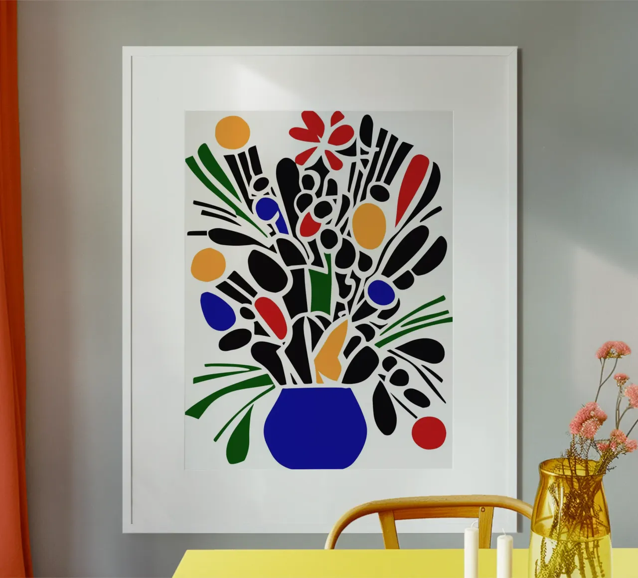 Flowers poster da Artsy Bessy