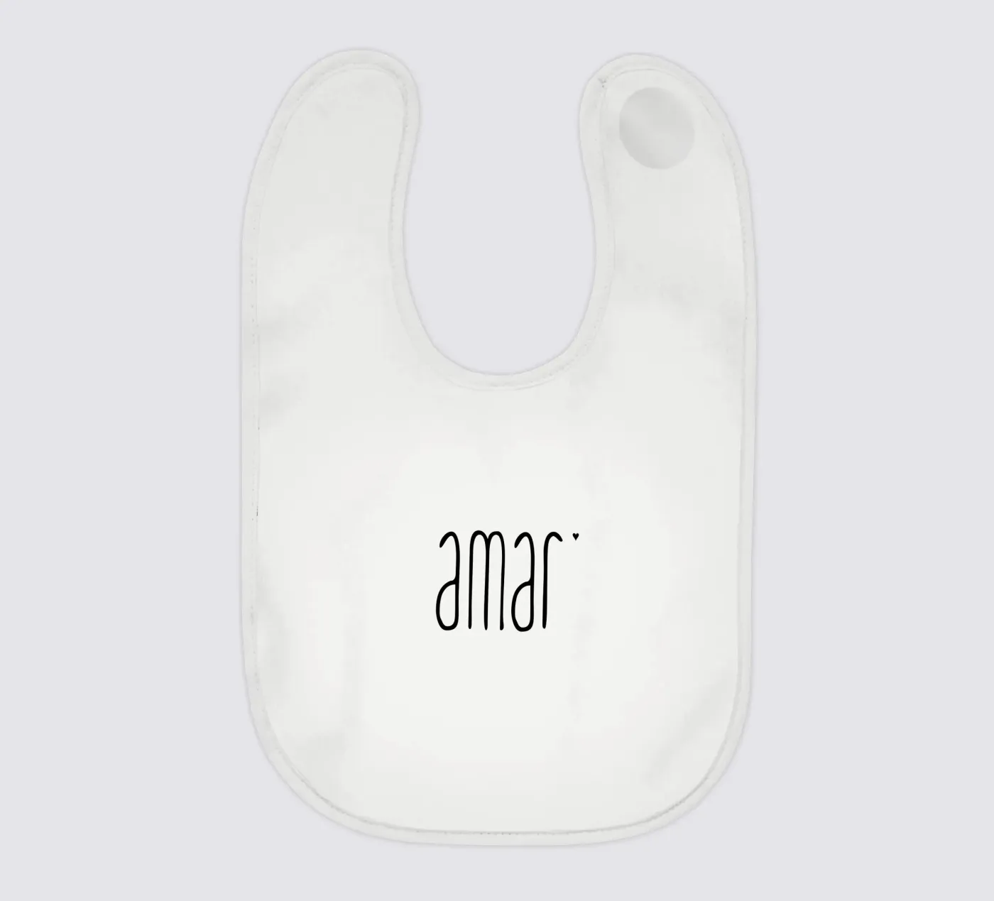 Amar baby slabbetje van typolover