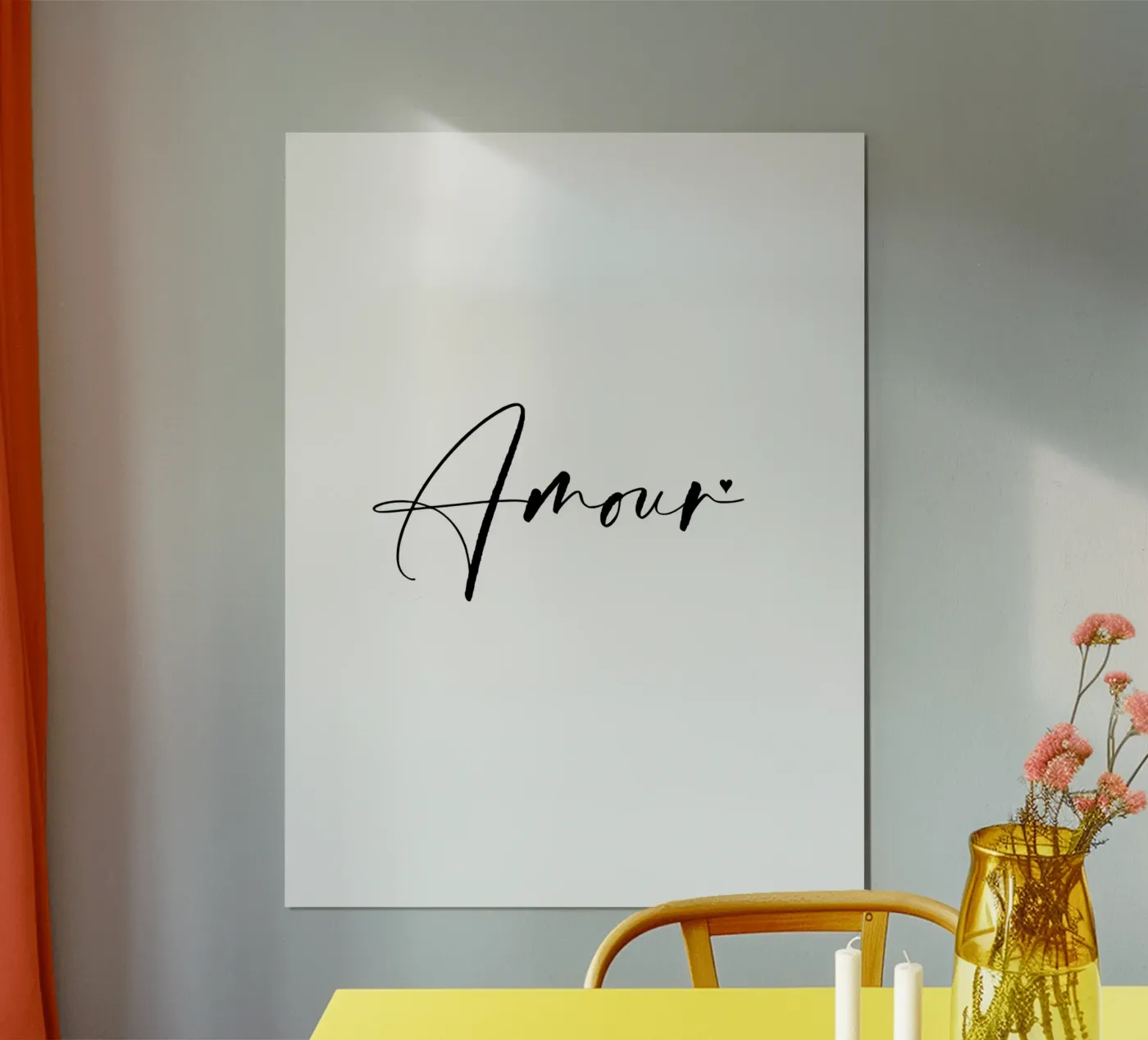 Amour poster van typolover