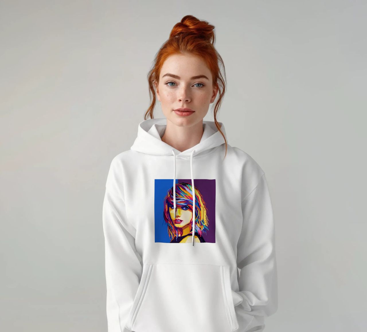 Taylor Swift Popart WPAP felpa con cappuccio da KP Artwork