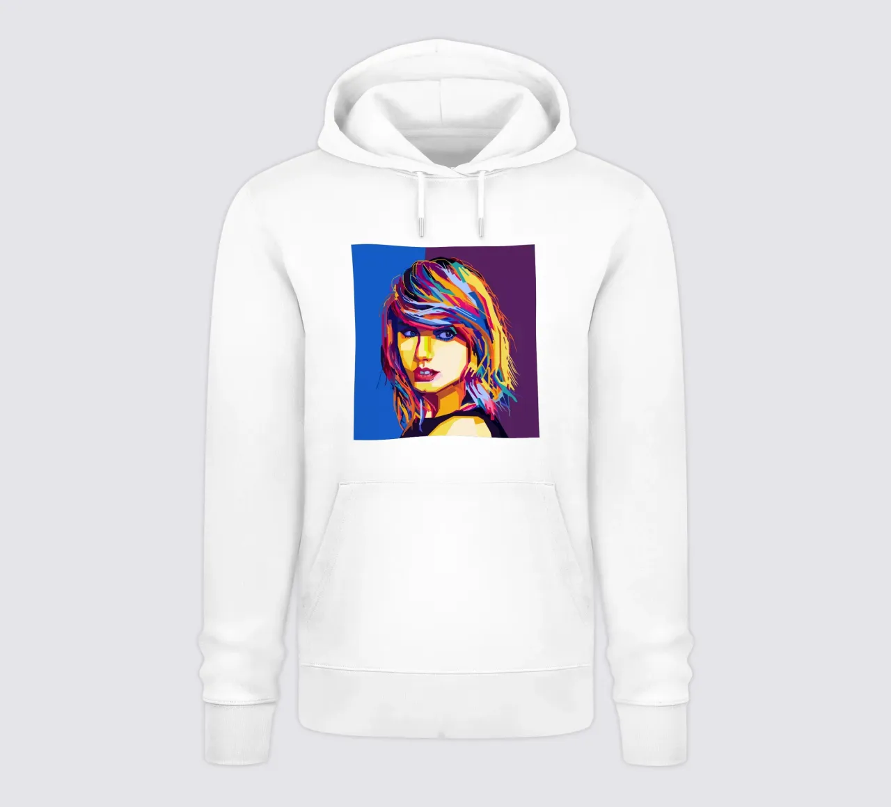 Taylor Swift Popart WPAP Hoodie von KP Artwork