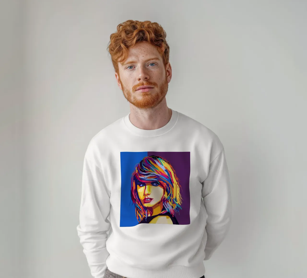 Taylor Swift Popart WPAP sweat de KP Artwork