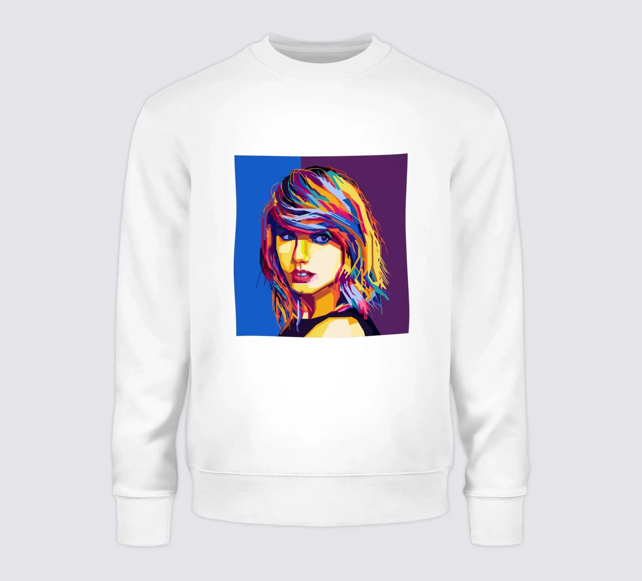 Taylor Swift Popart WPAP felpa da KP Artwork