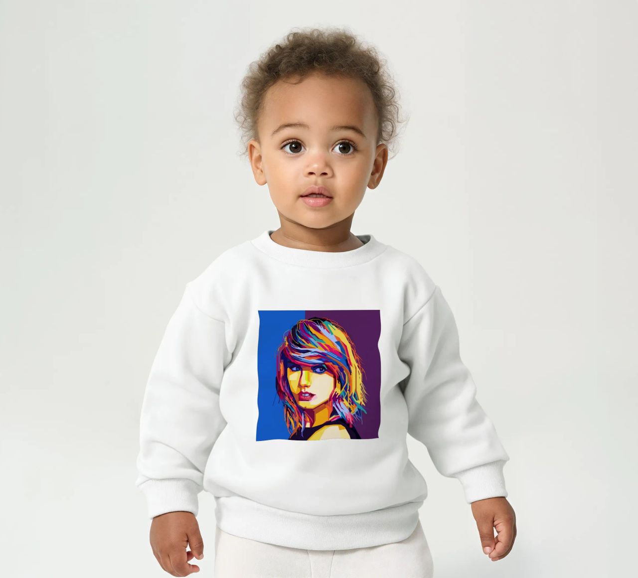Taylor Swift Popart WPAP felpa neonato da KP Artwork