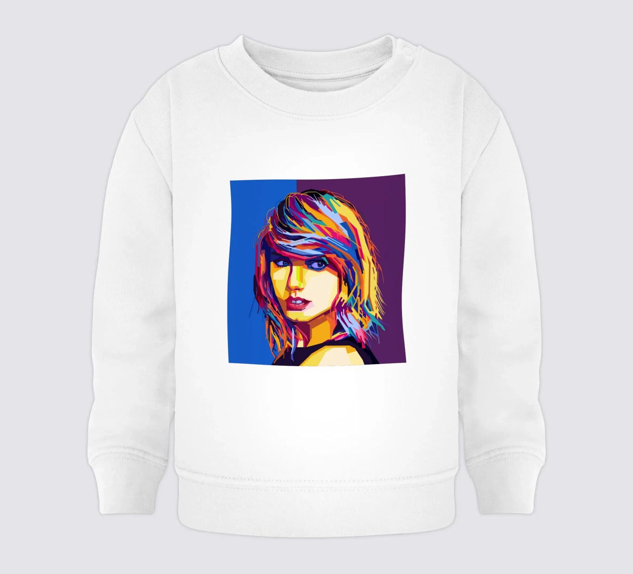 Taylor Swift Popart WPAP felpa neonato da KP Artwork