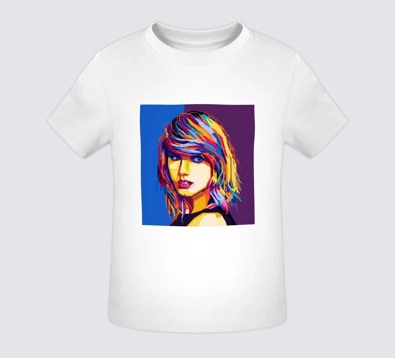 Taylor Swift Popart WPAP maglietta neonato da KP Artwork