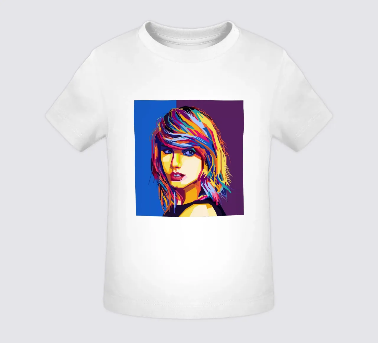 Taylor Swift Popart WPAP camiseta de bebé de KP Artwork