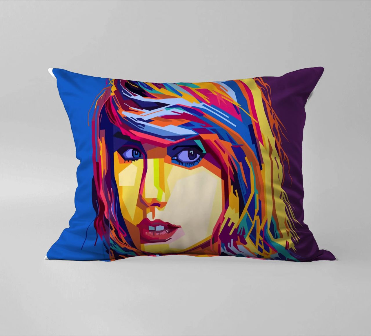 Taylor Swift Popart WPAP cuscino da KP Artwork