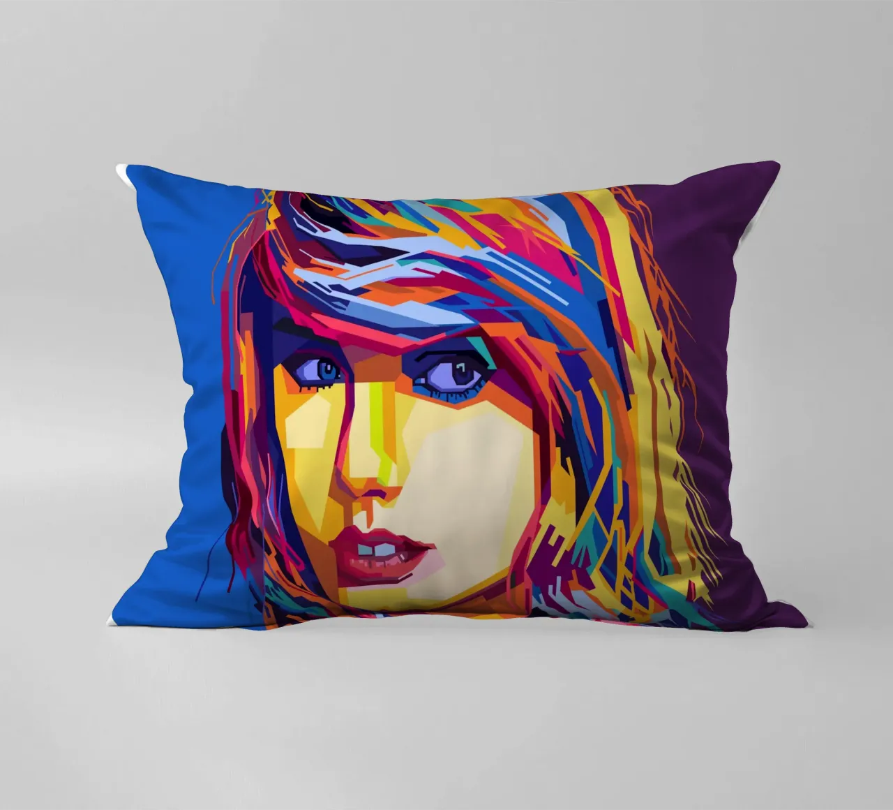 Taylor Swift Popart WPAP Kissen von KP Artwork