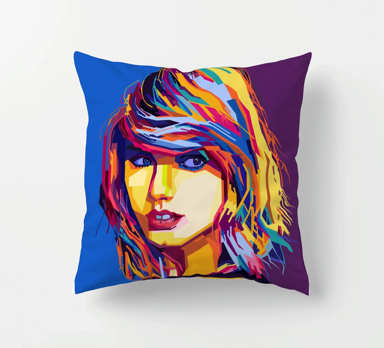 Taylor Swift Popart WPAP cuscino da KP Artwork