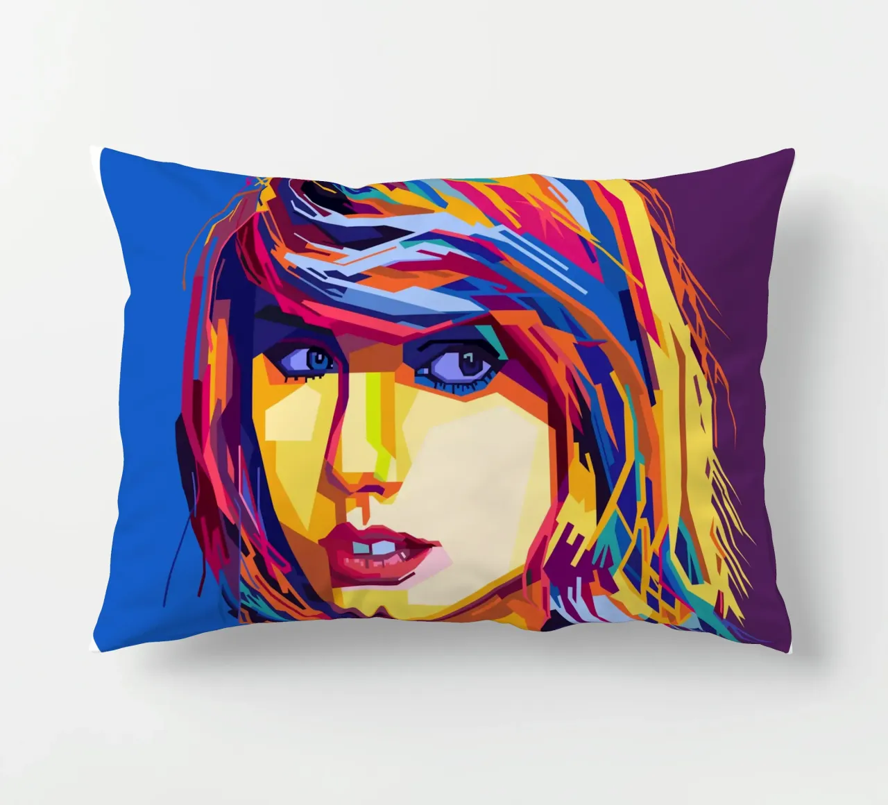 Taylor Swift Popart WPAP Kissen von KP Artwork