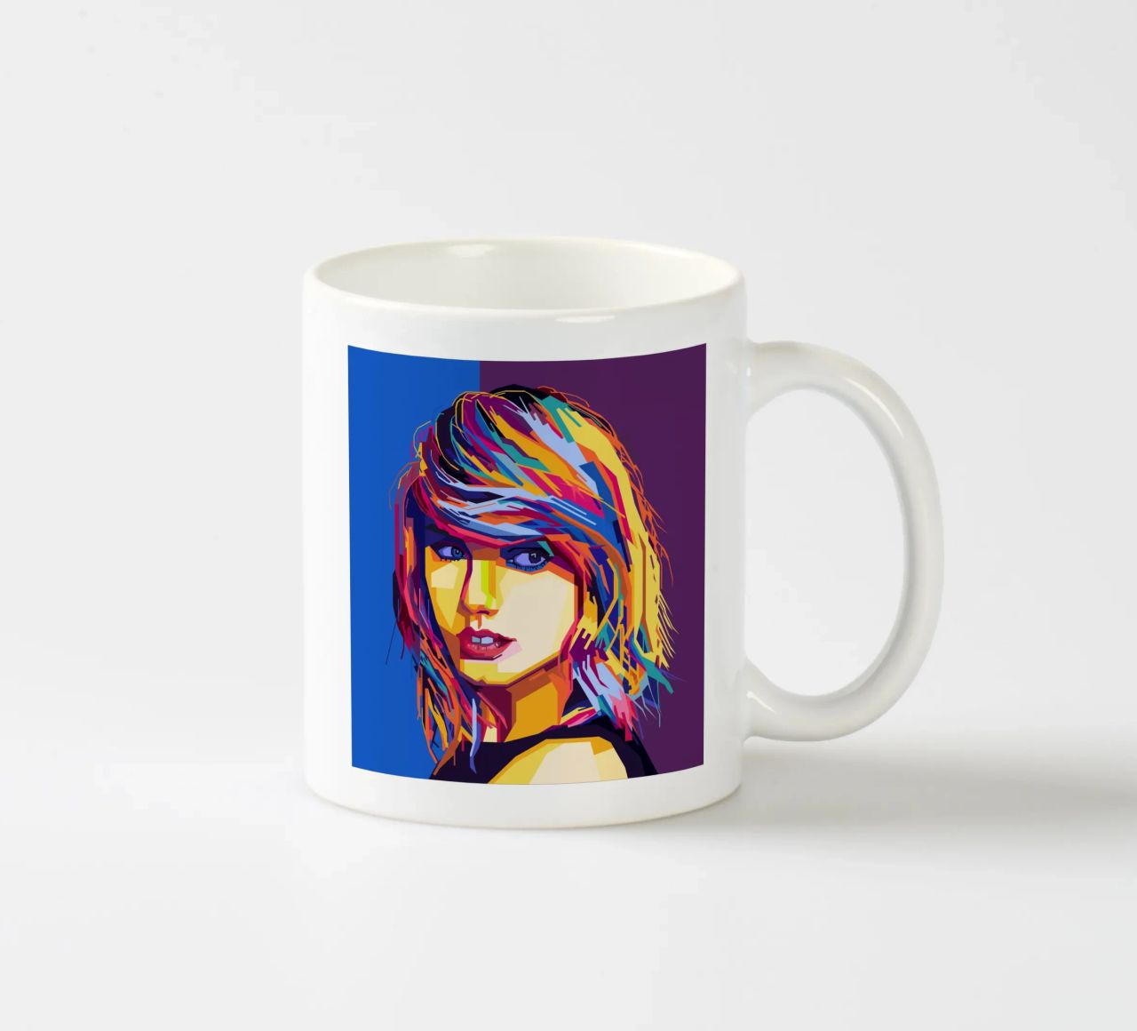 Taylor Swift Popart WPAP tazza in ceramica da KP Artwork