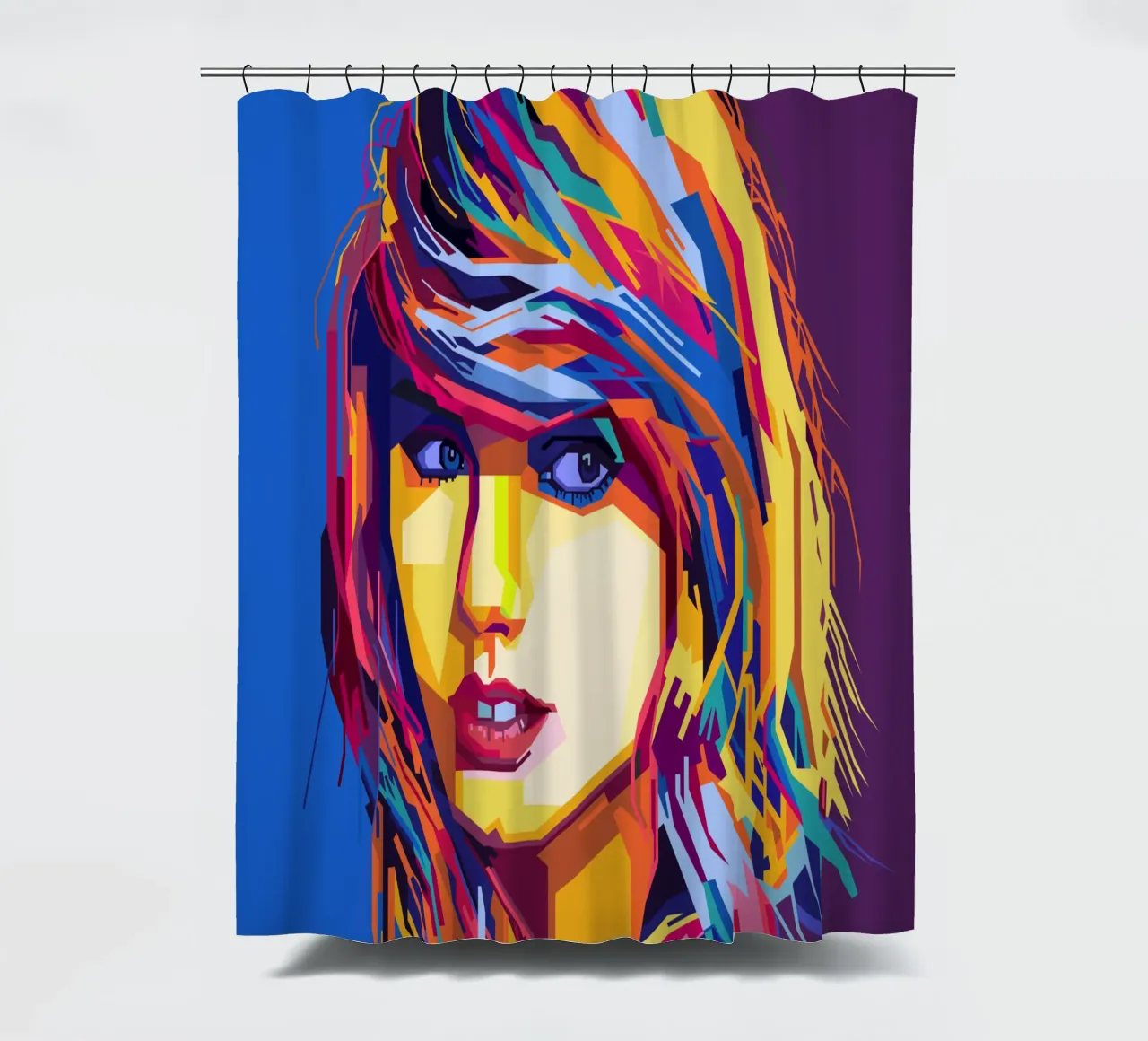 Taylor Swift Popart WPAP tenda da doccia da KP Artwork
