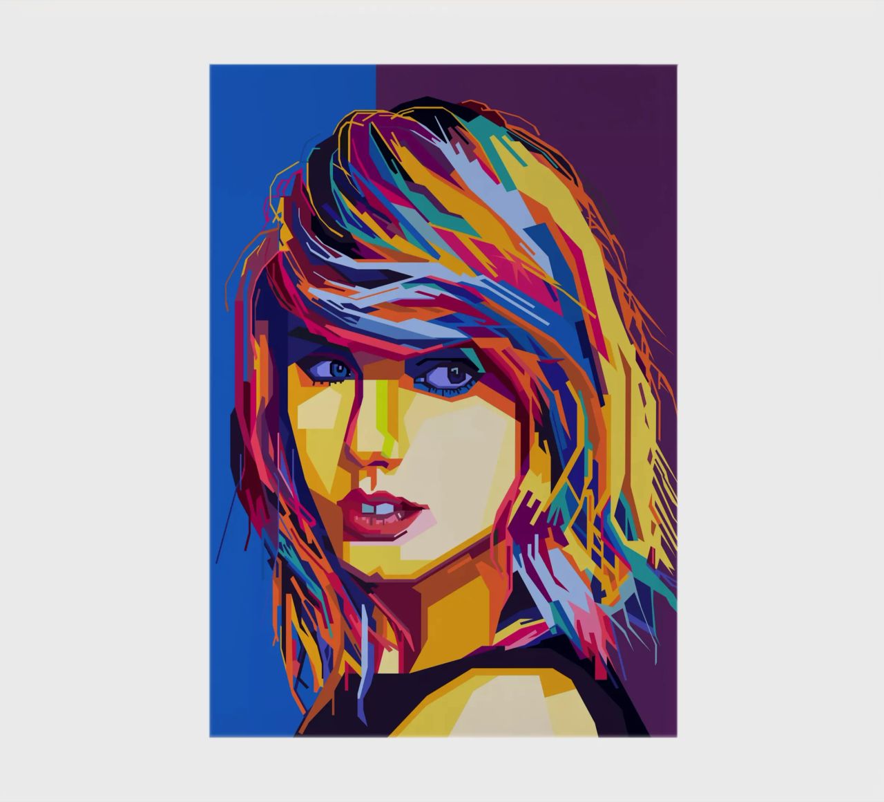 Taylor Swift Popart WPAP notebook by KP Artwork