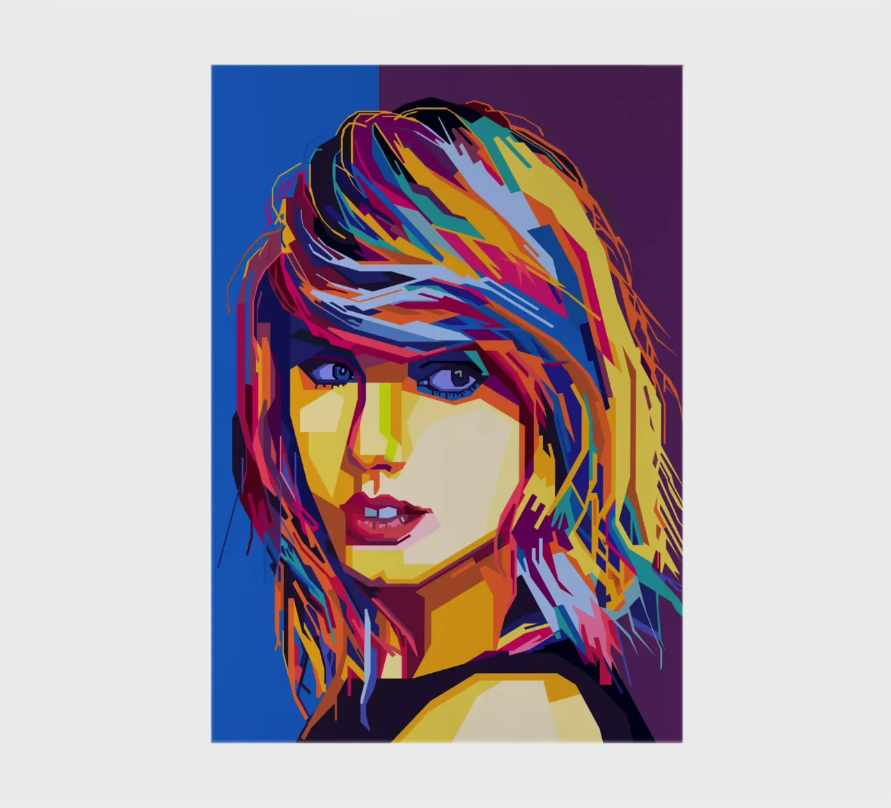 Taylor Swift Popart WPAP Notizbuch von KP Artwork