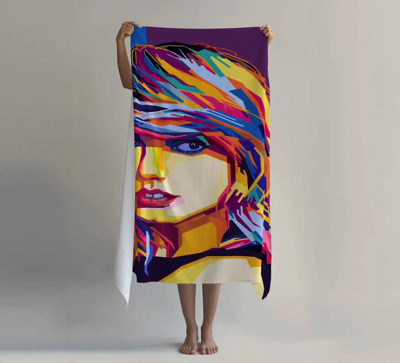 Taylor Swift Popart WPAP telo mare da KP Artwork
