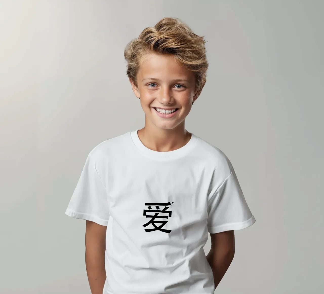 爱 kinder t-shirt van typolover