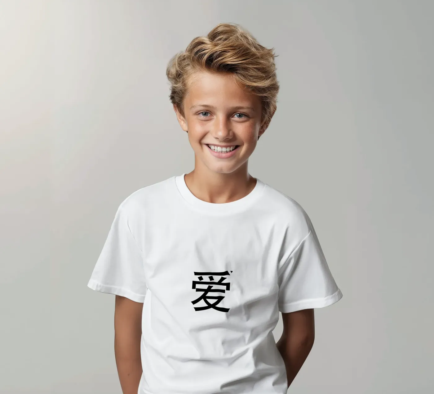 爱 kinder t-shirt van typolover