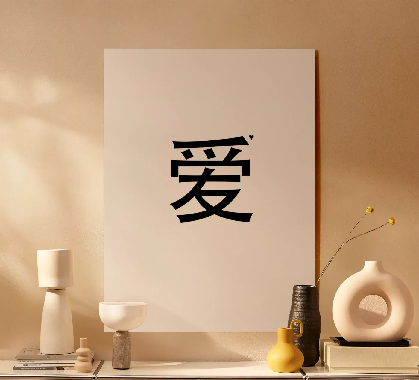 爱 Acryl-Glas von typolover