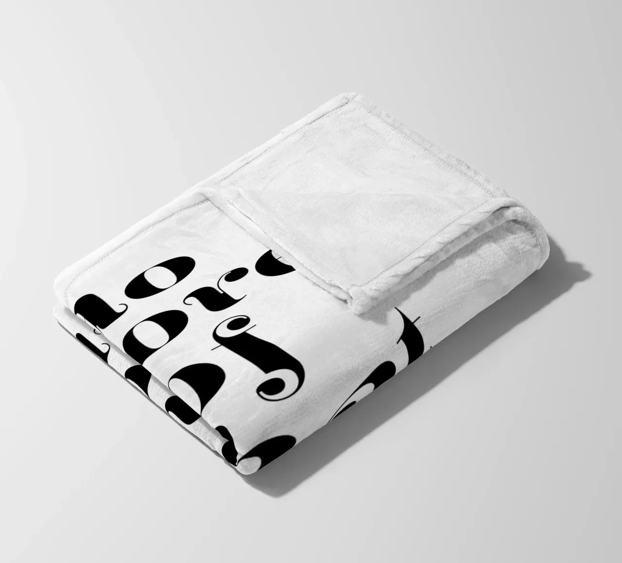 do more of what makes you happy fleece blanket by The True Type
