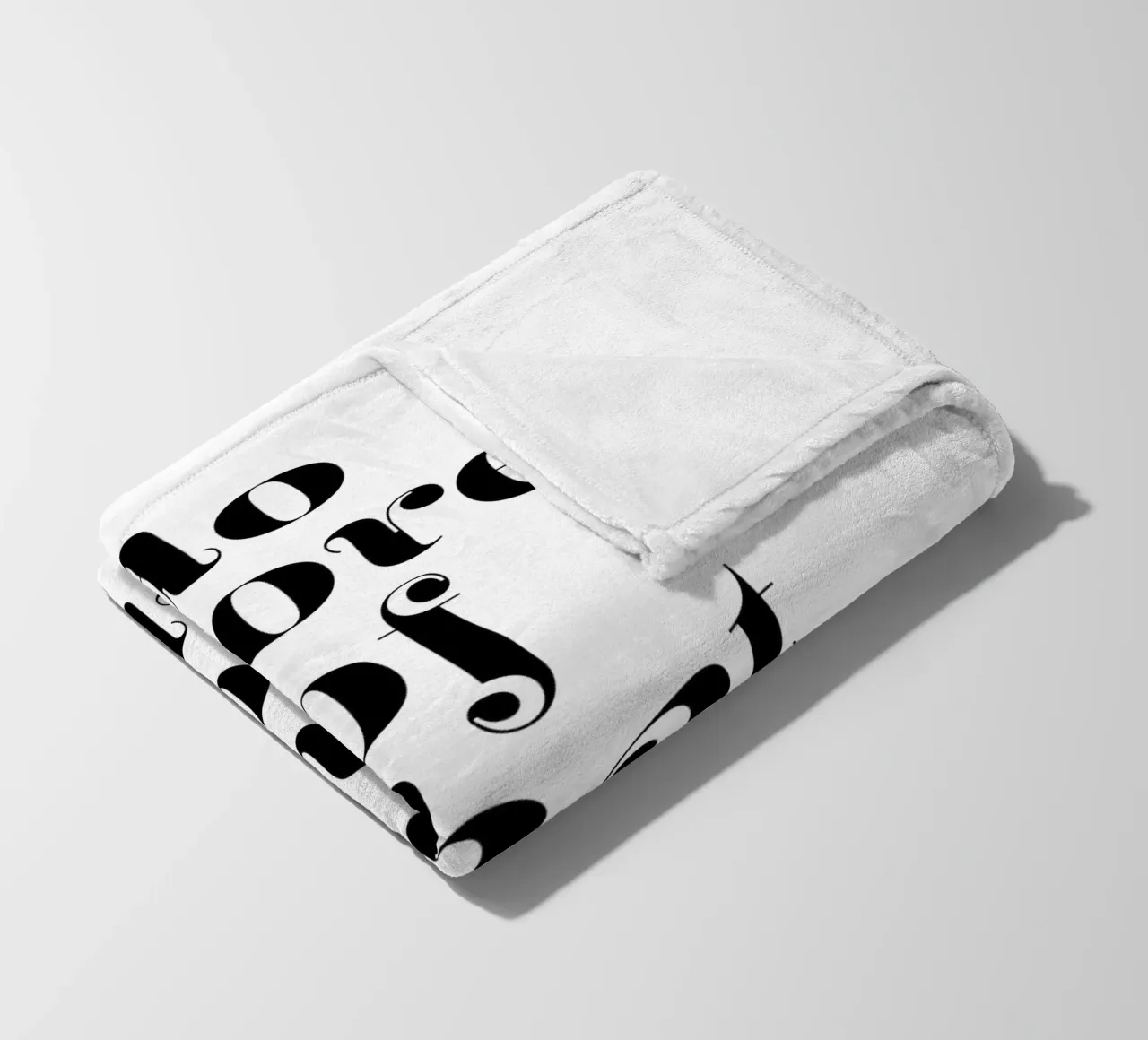 do more of what makes you happy fleece blanket by The True Type