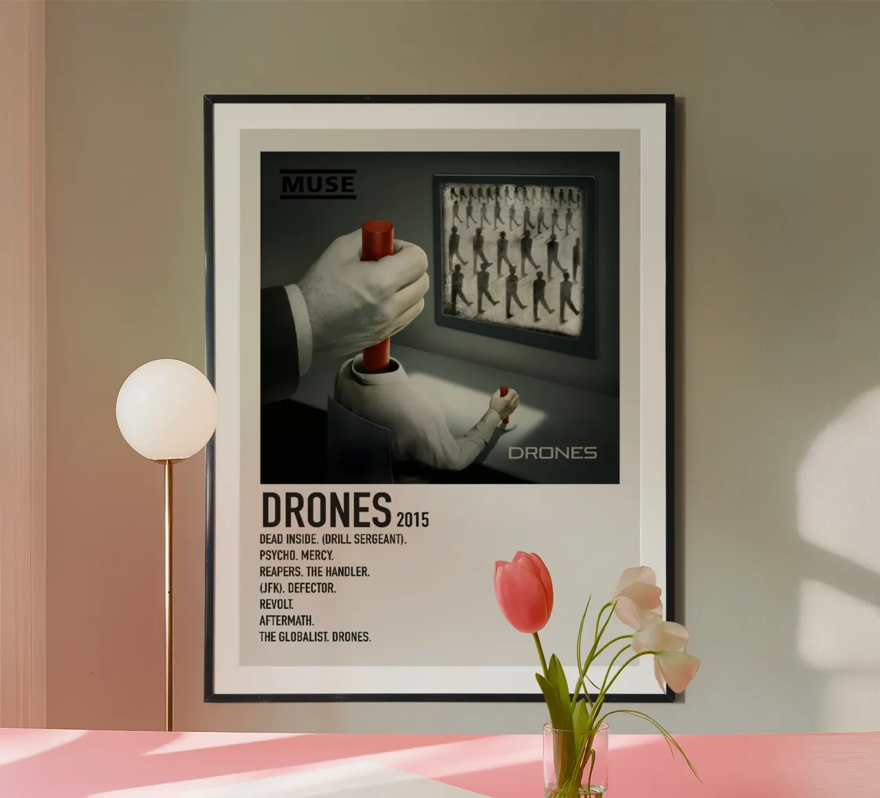 Muse Drones poster da Brook Soul King