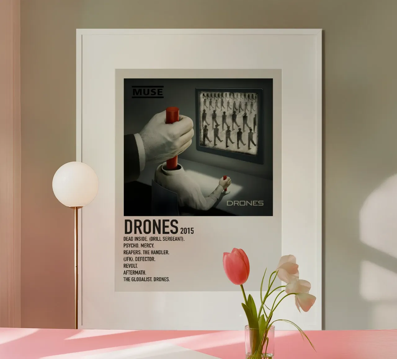 Muse Drones poster da Brook Soul King