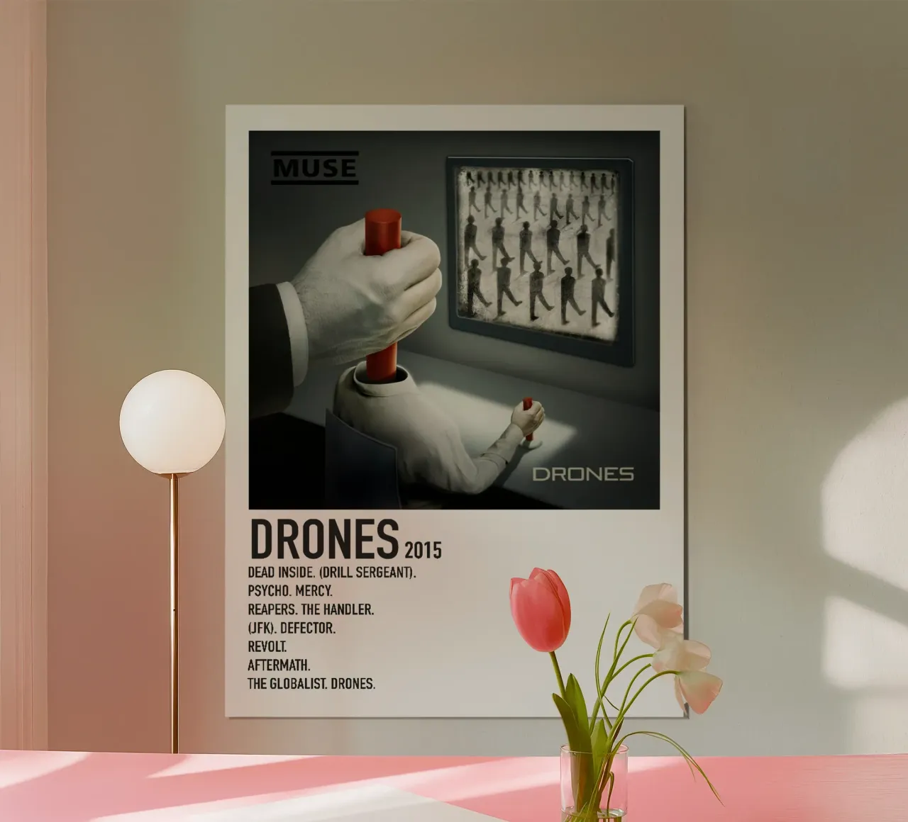 Muse Drones poster da Brook Soul King