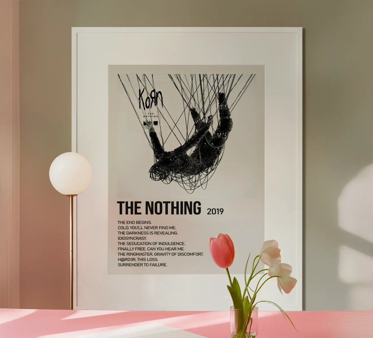 Korn The Nothing Tracklists carta hahnemühle da Brook Soul King