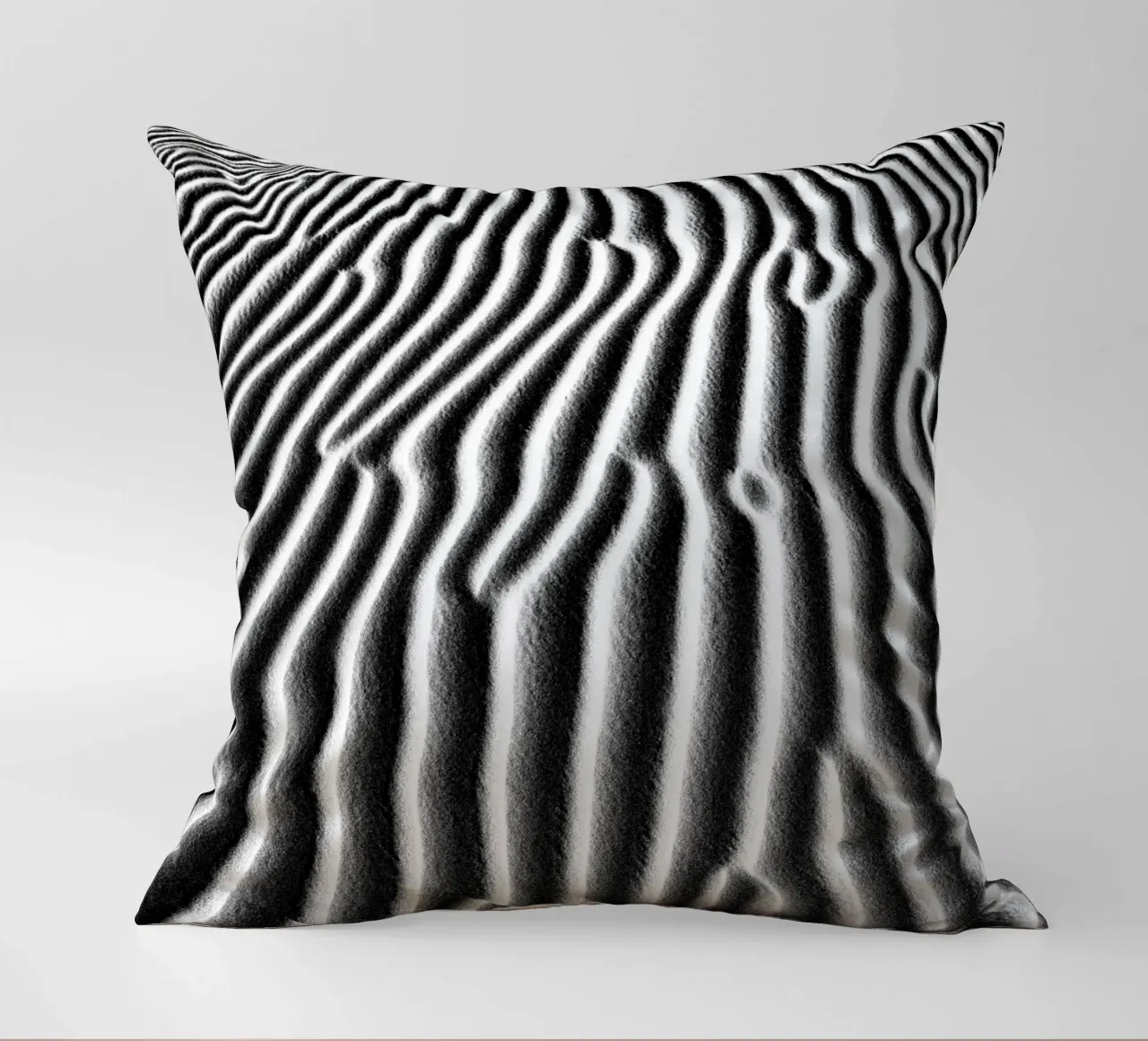 Abstract pattern of sand cuscino da photolovers