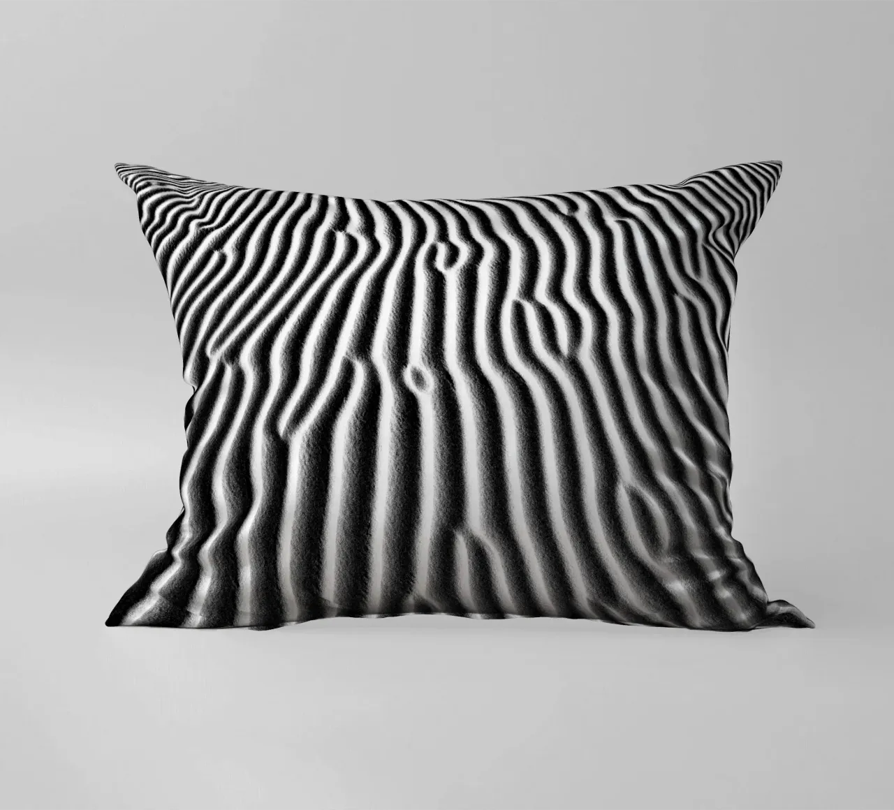 Abstract pattern of sand cuscino da photolovers