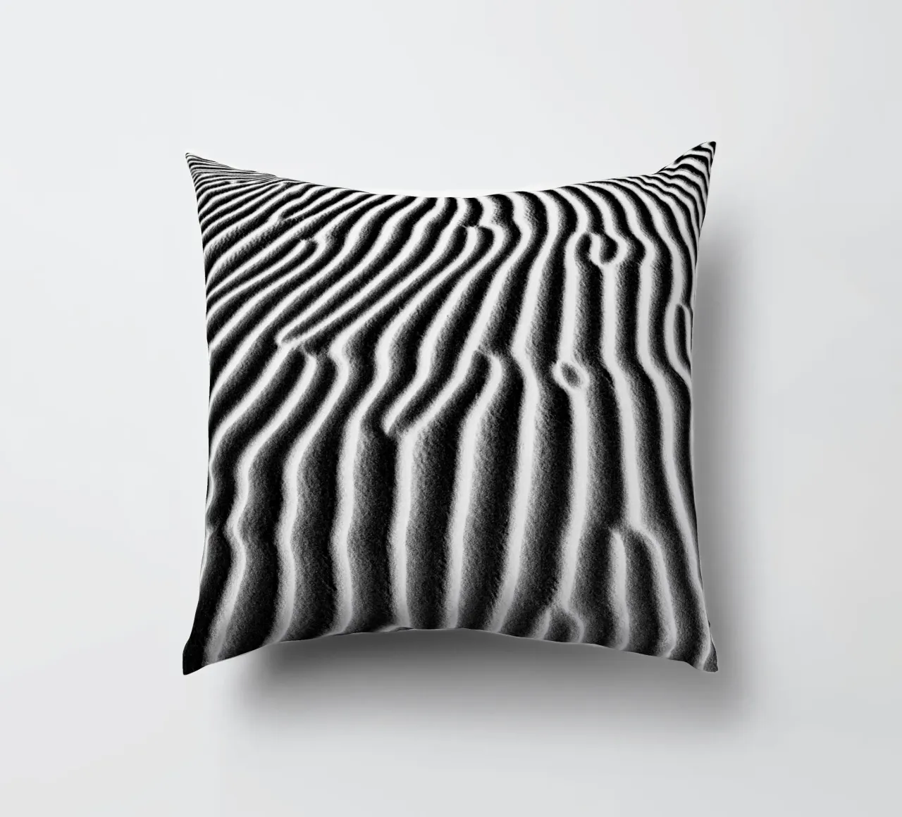 Abstract pattern of sand cuscino da photolovers