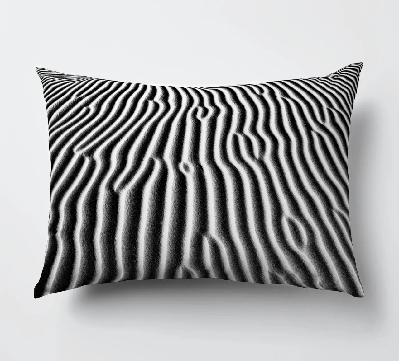 Abstract pattern of sand cuscino da photolovers