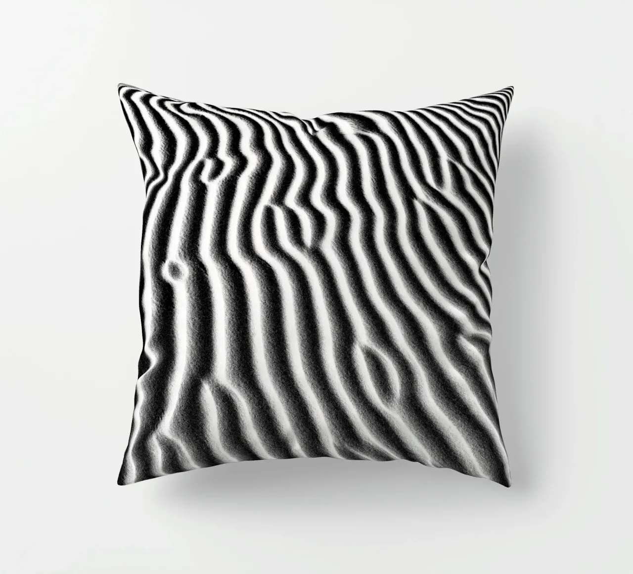 Abstract pattern of sand cuscino da photolovers