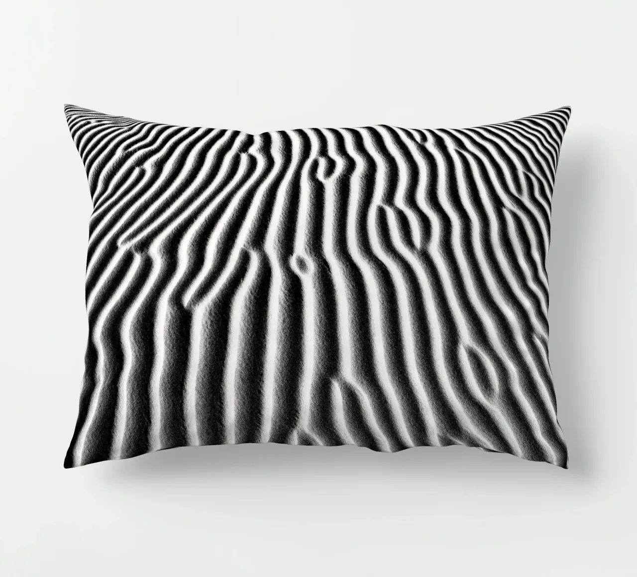 Abstract pattern of sand cuscino da photolovers