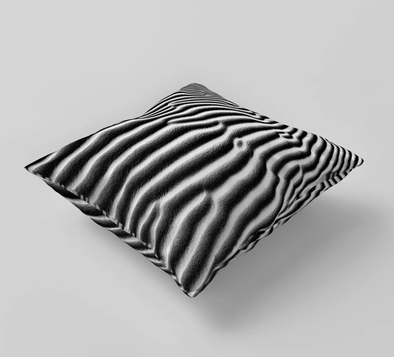 Abstract pattern of sand cuscino da photolovers