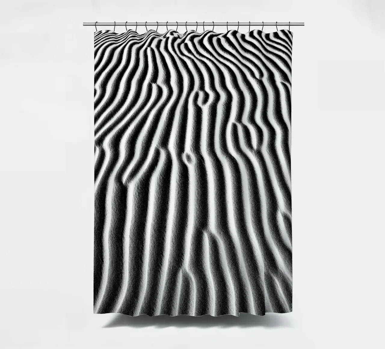 Abstract pattern of sand tenda da doccia da photolovers