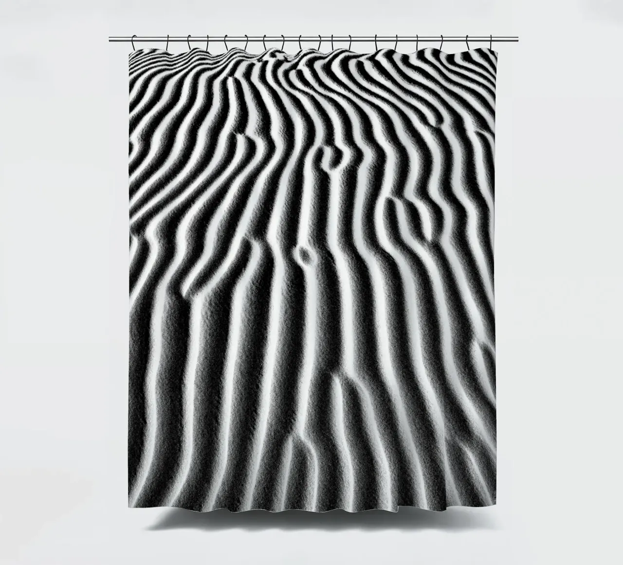 Abstract pattern of sand tenda da doccia da photolovers